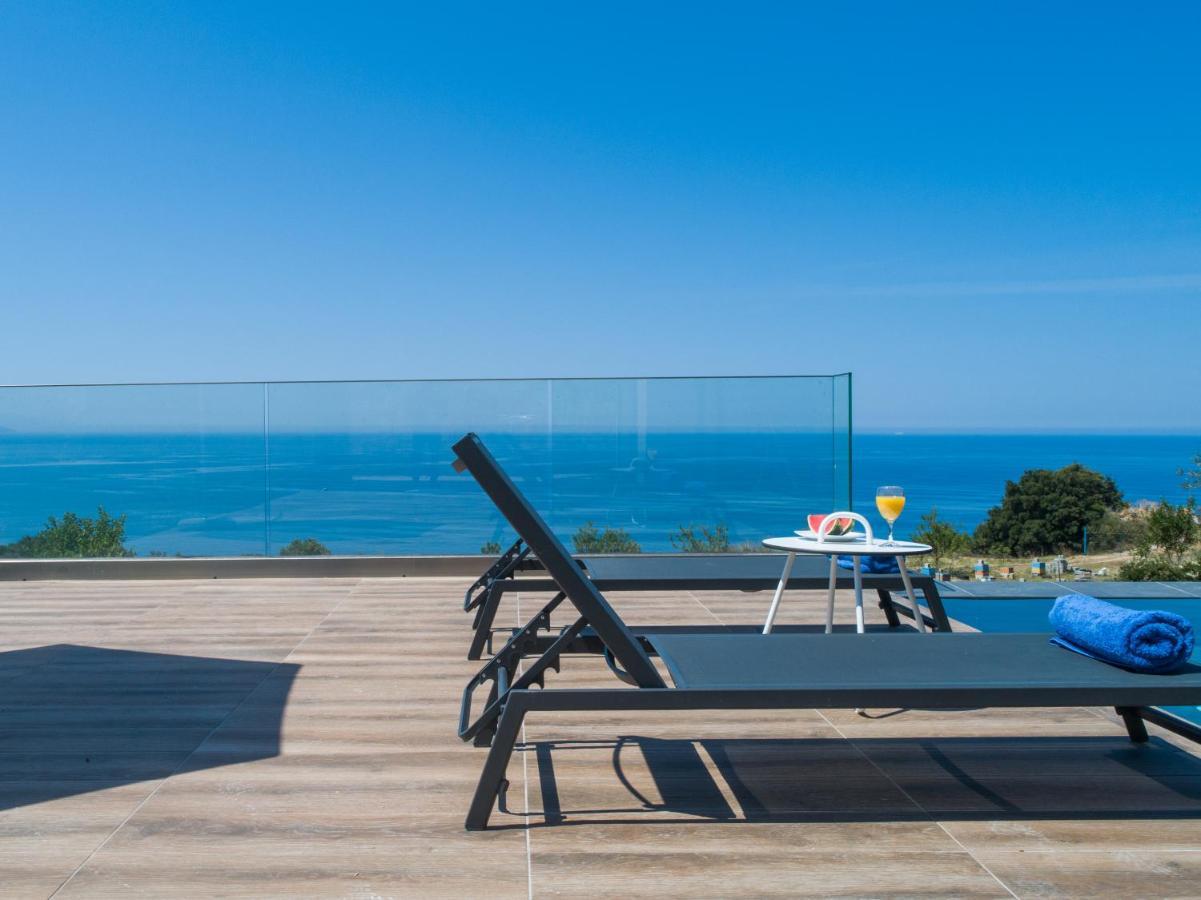 Brand New Villa Lefka With Private Pool At Platies Plateies Esterno foto