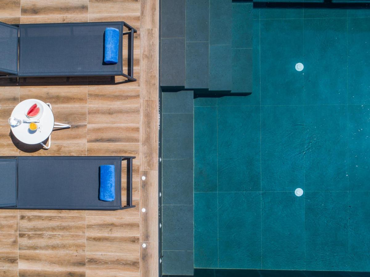 Brand New Villa Lefka With Private Pool At Platies Plateies Esterno foto