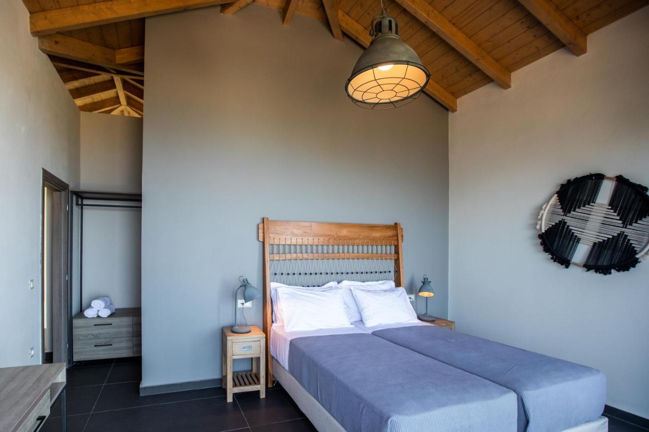 Brand New Villa Lefka With Private Pool At Platies Plateies Esterno foto